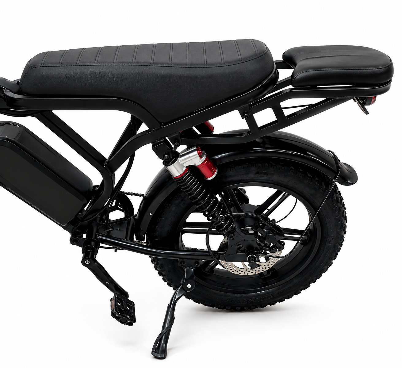 Banco e suspensão traseira da e-bike DIRAMAK Adventure