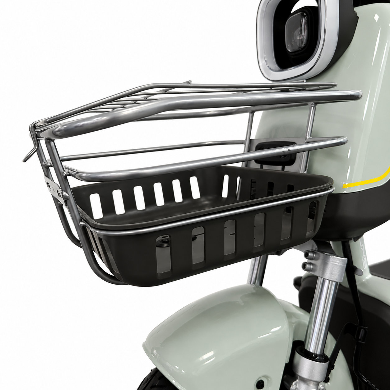 Cesta dianteira de aço da scooter elétrica DIRAMAK Smart